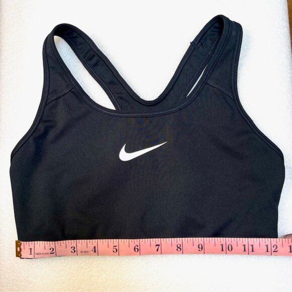 NIKE SWOOSH NON-PADDED SPORTS BRA M EUC - Picture 2 of 8